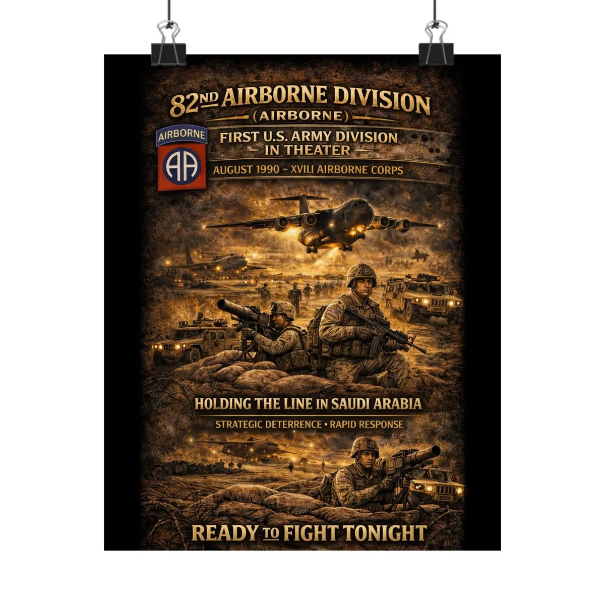 Matte Poster - 82Nd Airborne Division 1