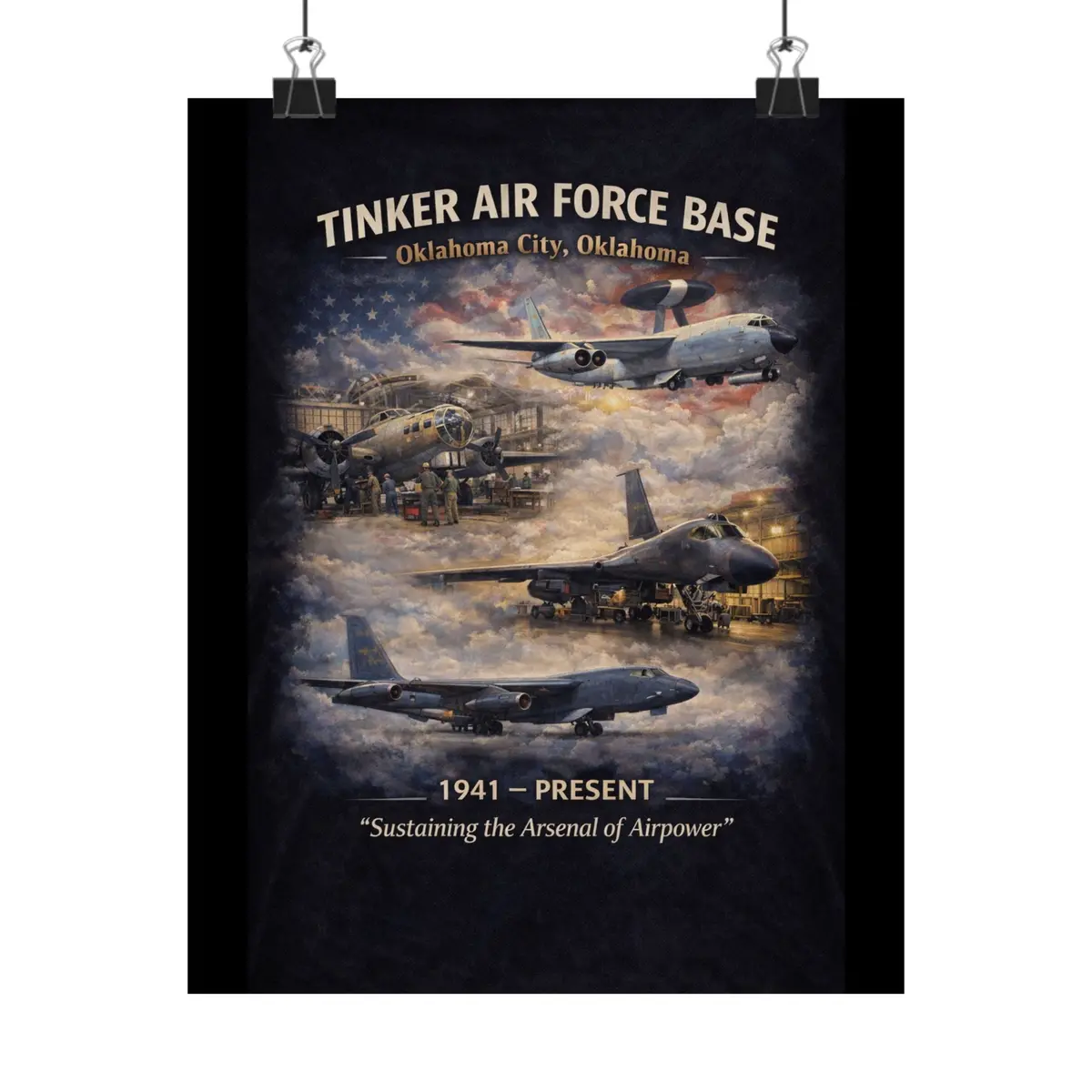 Matte Poster - Tinker Air Force Base 1
