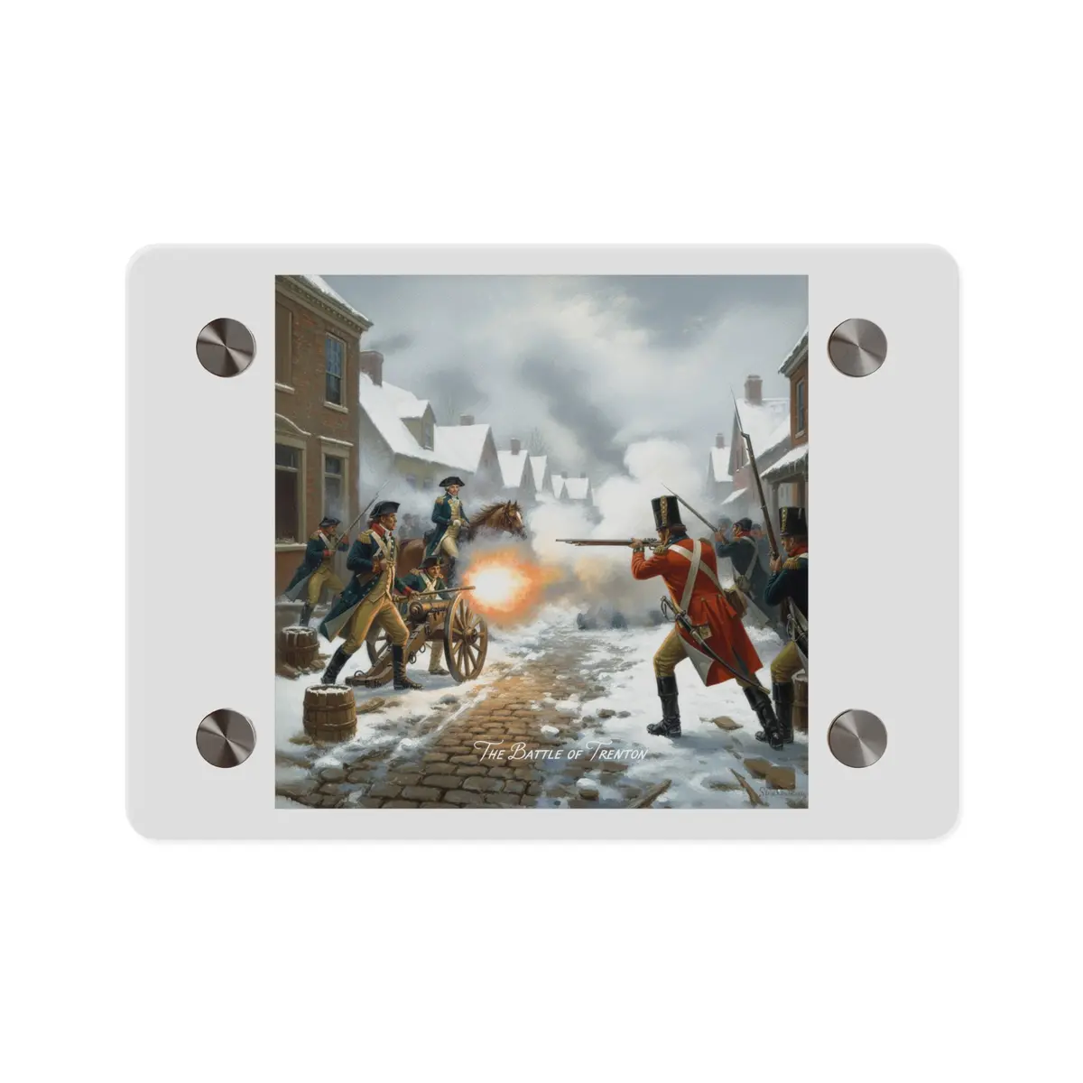 Acrylic Wall Art Panel - Battle Of Trenton 1