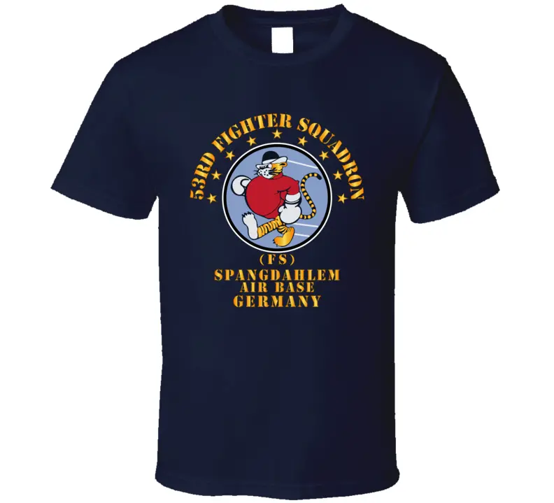 Usaf - 53Rd Fighter Squadron - Fs - Spangdahlem Ab Germany - T-Shirts - Classic 1