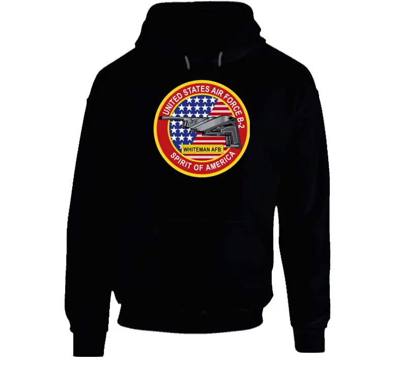 Usaf - B2 - Spirit - Stealth Bomber Wo Txt Hoodie 1