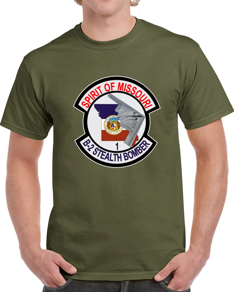 United States Airforce - B2 - Spirit Of Missouri - Stealth Bomber Wo Txt T Shirt Hoodie And Premium 1