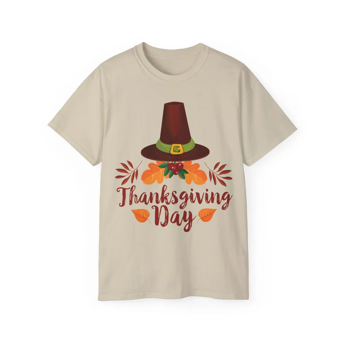 Unisex Ultra Cotton Tee - Thanksgiving Day - Happy Thanksgiving Day 5