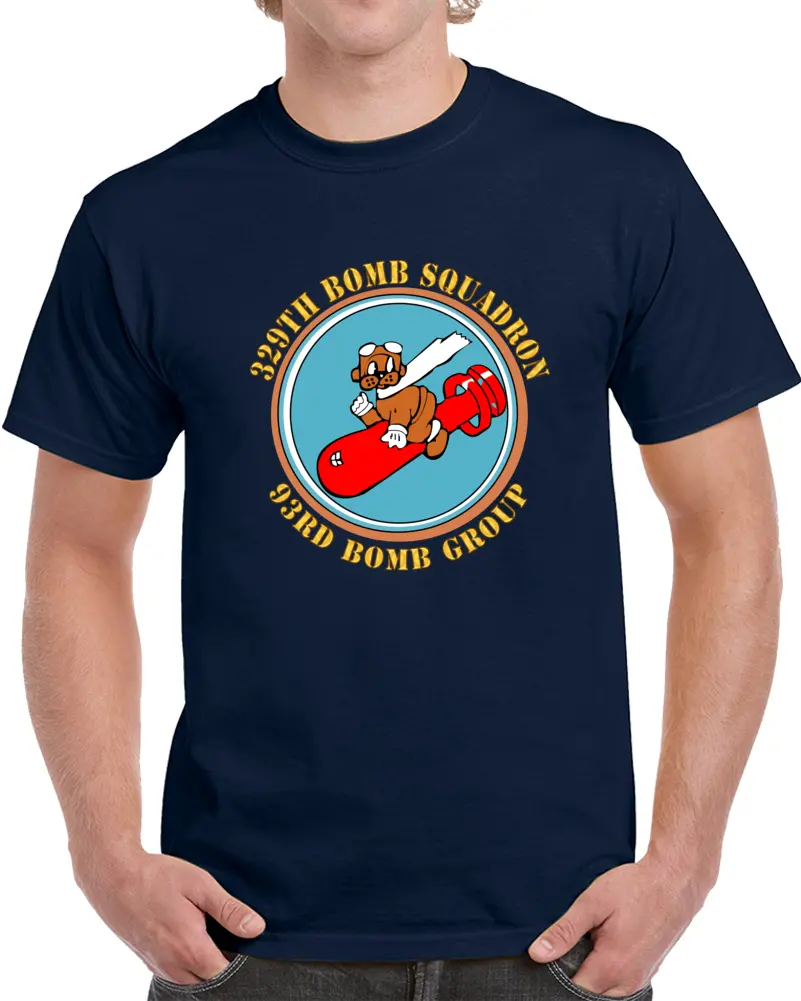 Aac - 329Th Bomb Squadron,93Rd Bomb Group - Wwii - Usaaf T Shirt 1