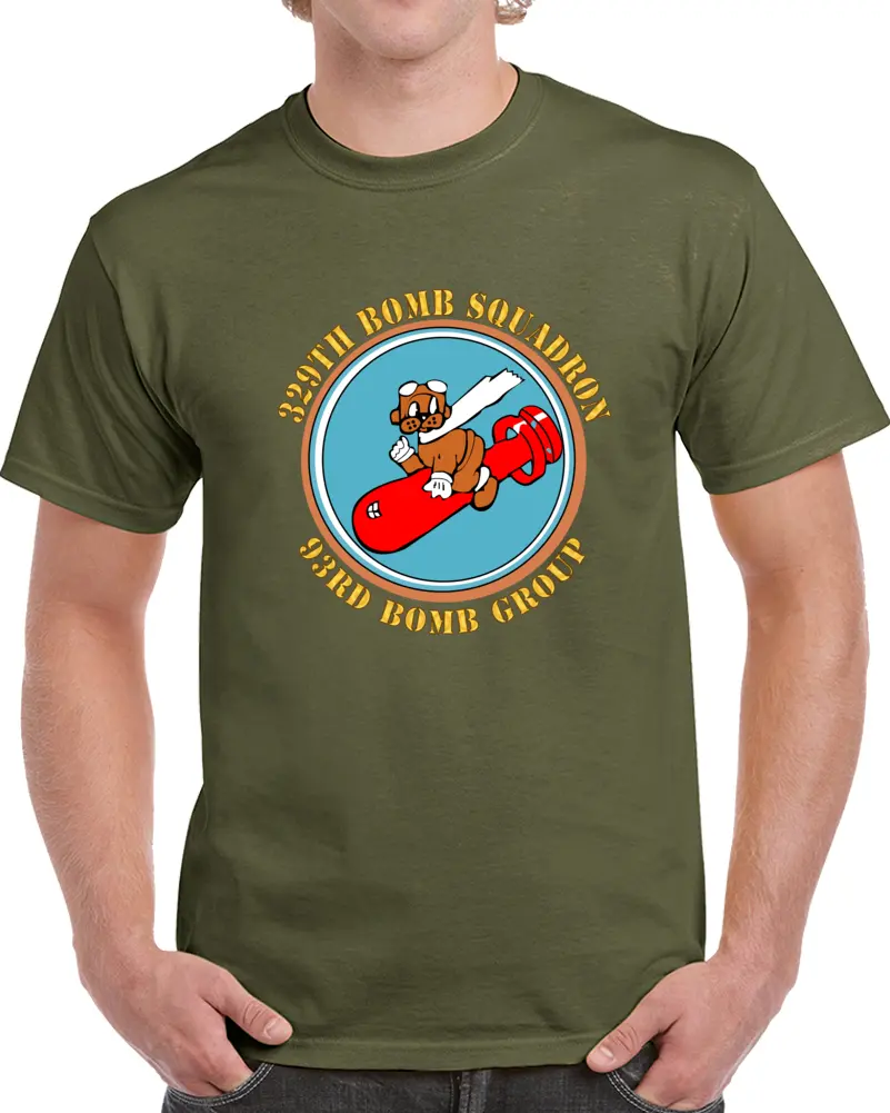 Aac - 329Th Bomb Squadron,93Rd Bomb Group - Wwii - Usaaf T Shirt 1