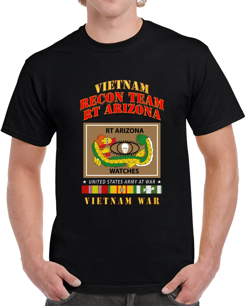 Recon Team -  Recon Team - Rt Arizona - Vietnam War W Vn Svc T Shirt 1