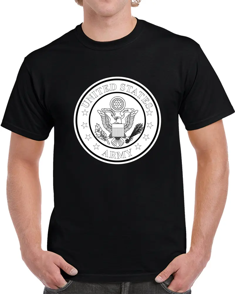 Emblem - United States Army - Bw X 300 T Shirt 1