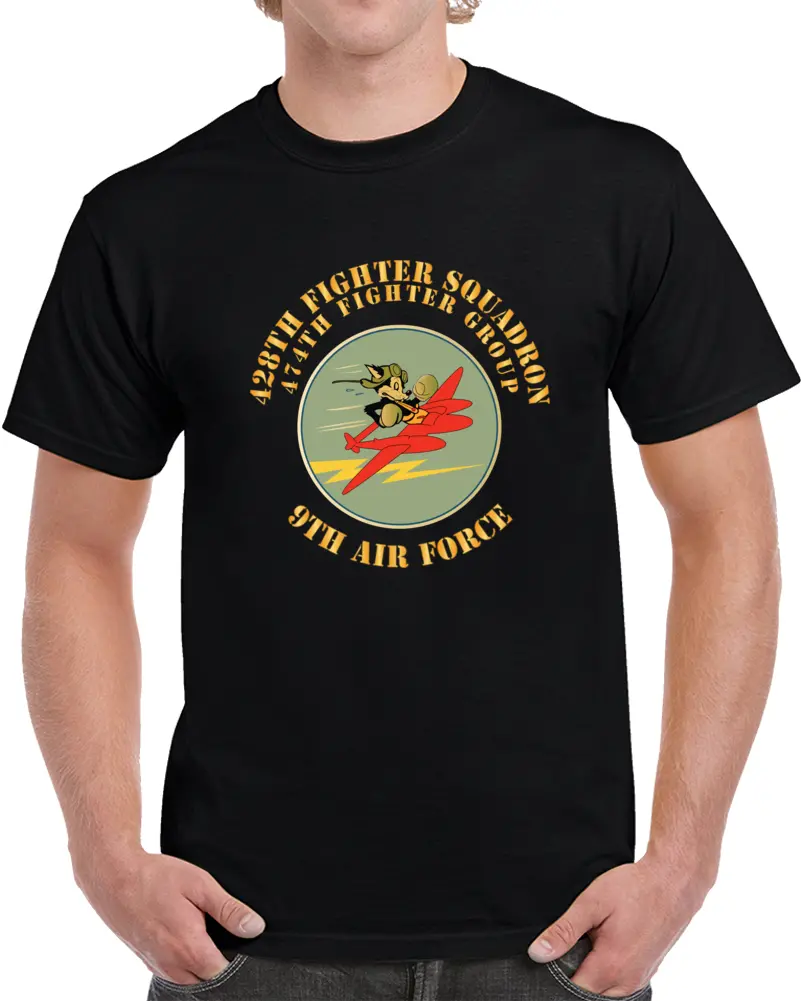 Aac - 428Th Fighter Sq - 474Th Fighter Group - 9Th Af X 300 T Shirt 1