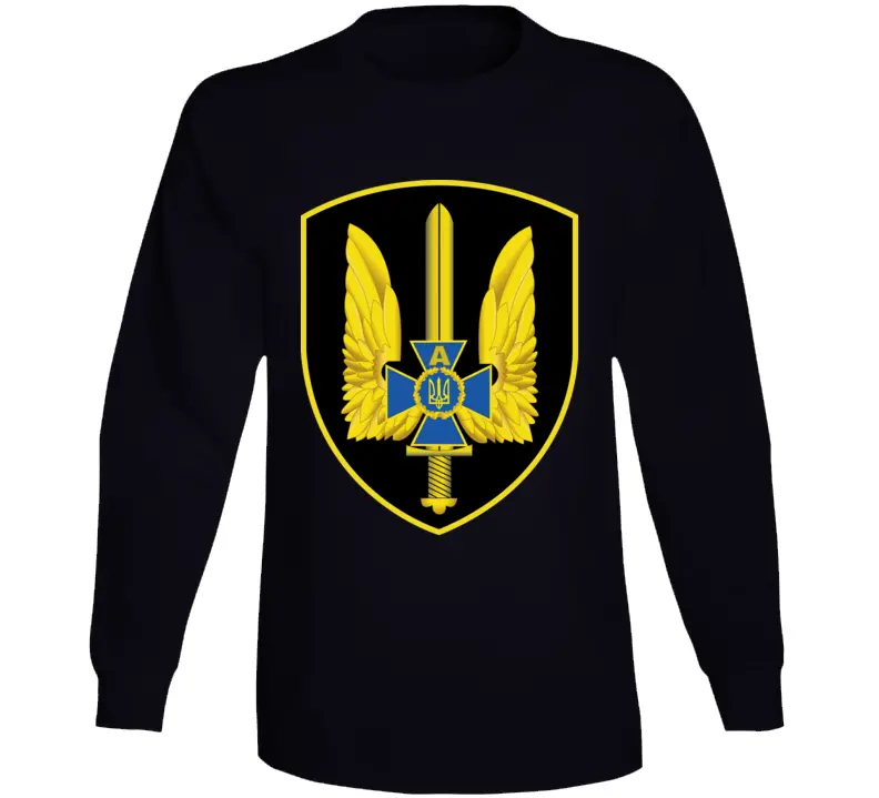 Ukraine - Alpha Group - Ukrainian Spetsnaz Wo Txt  X 300 Long Sleeve T Shirt 1