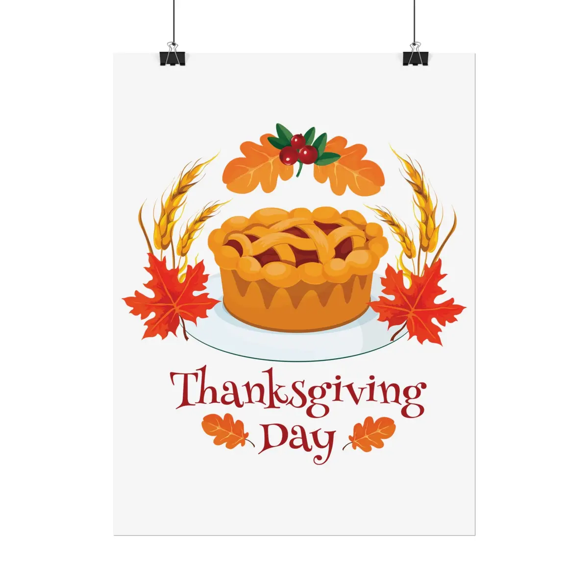 Rolled Poster - Thanksgiving Day 5
