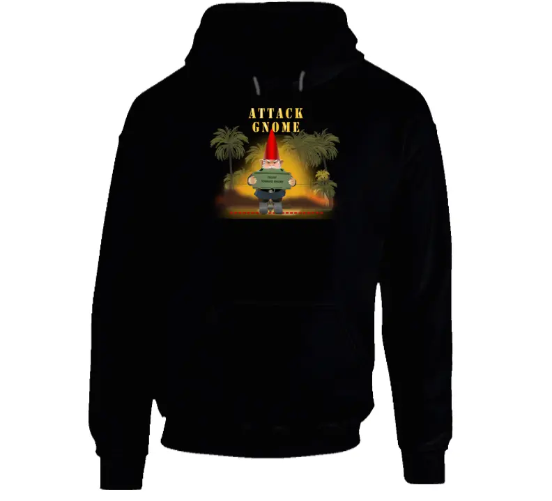 Attack Gnome W Claymore - Grenade W Fire W Jungle X 300 Hoodie 1