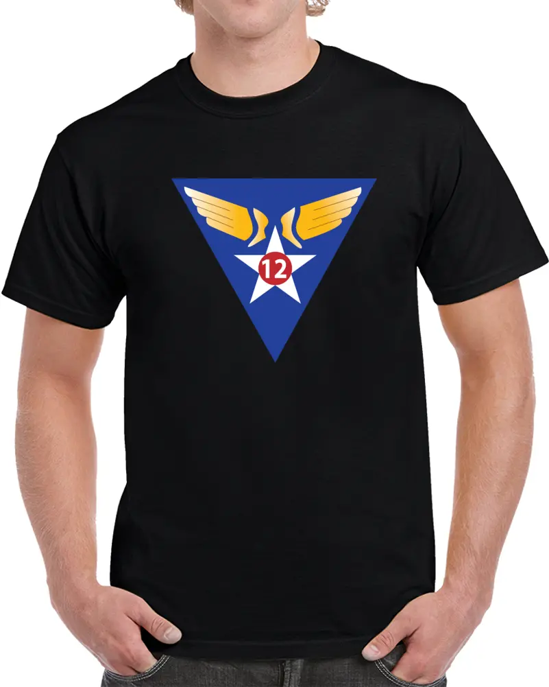 Ssi - Aac - 12Th Air Force Wo Txt X 300 T Shirt 1