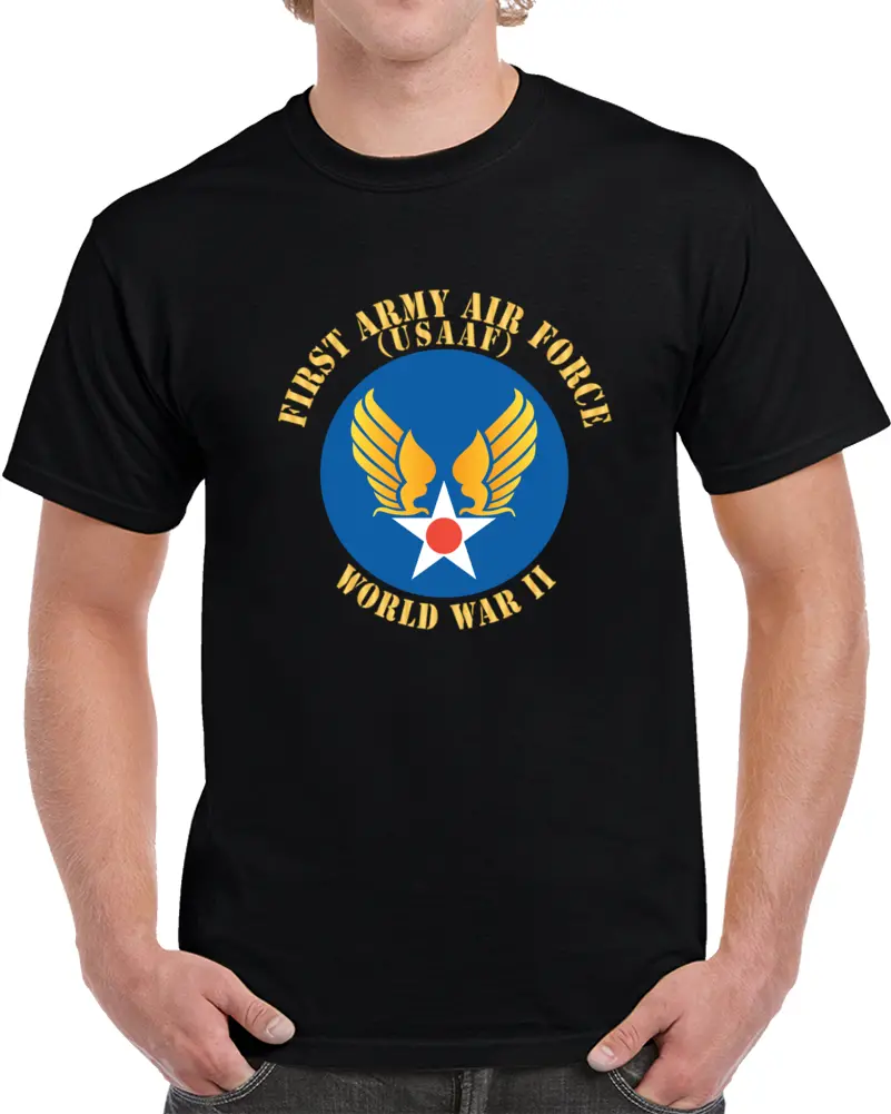 Ssi - Aaf - 1St Army Air Force - Wwii - Usaaf X 300 T Shirt 1