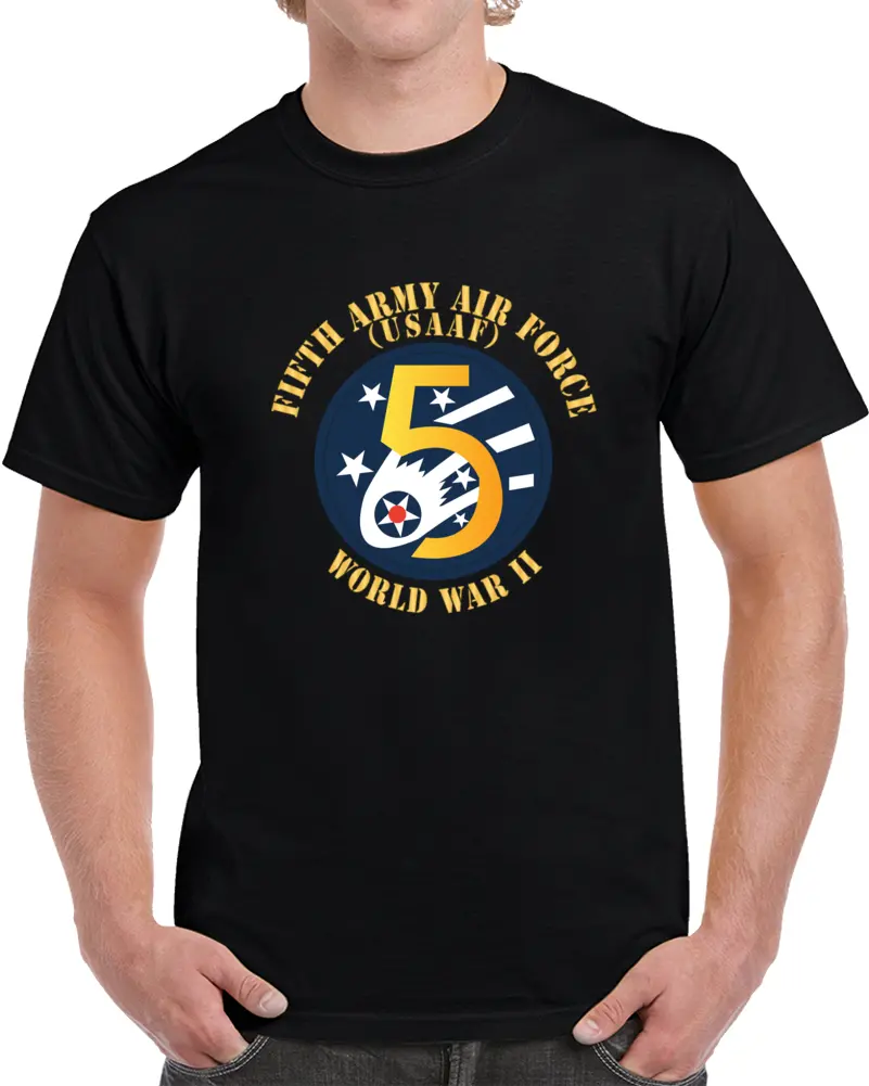 Ssi - Aaf - 5Th Air Force - Wwii - Usaaf X 300 T Shirt 1