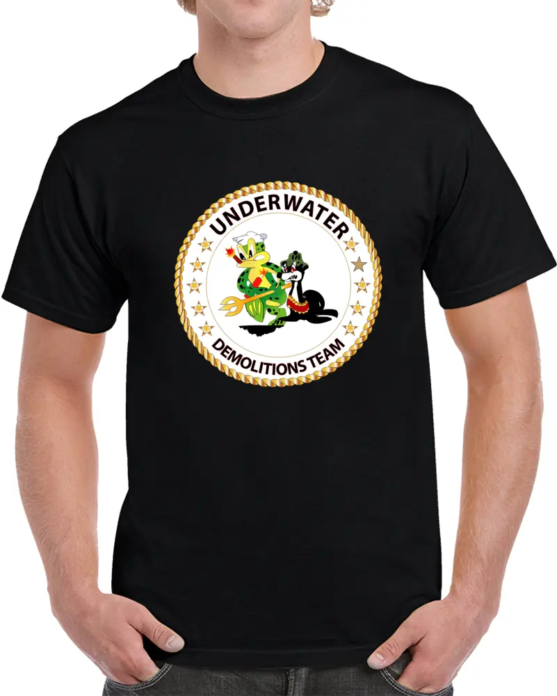Navy - Sof - Underwater Demolitions Team - Sammy - Freddie T Shirt 1