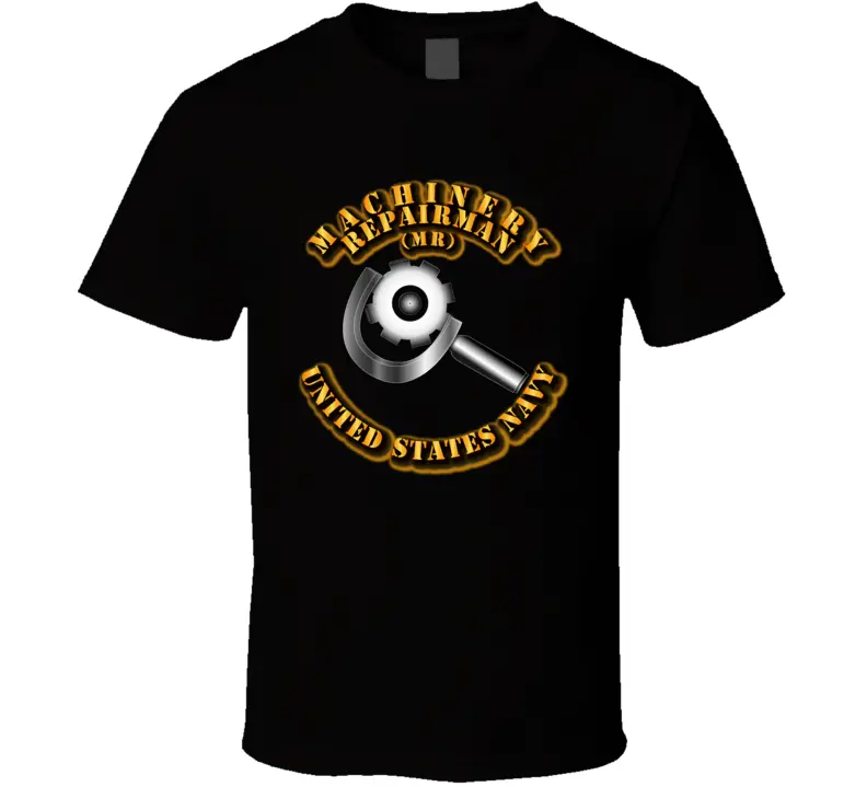 Navy - Rate - Machinery Repairman T Shirt 1