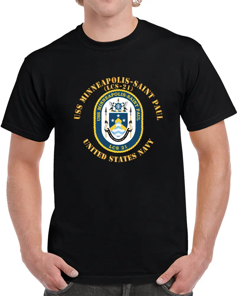 Navy - Uss Minneapolis-Saint Paul (Lcs-21) X 300 Classic T Shirt, Crewneck Sweatshirt, Hoodie, Long Sleeve 1