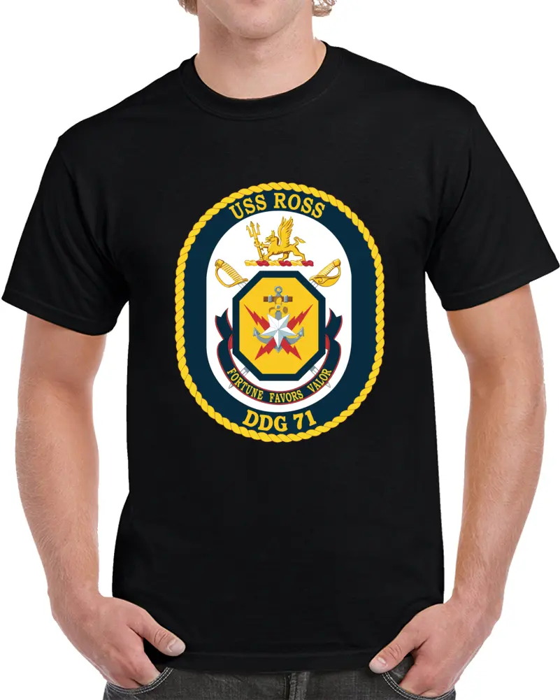 Navy - Uss Ross (Ddg-71) Wo Txt X 300 Classic T Shirt, Crewneck Sweatshirt, Hoodie, Long Sleeve 1