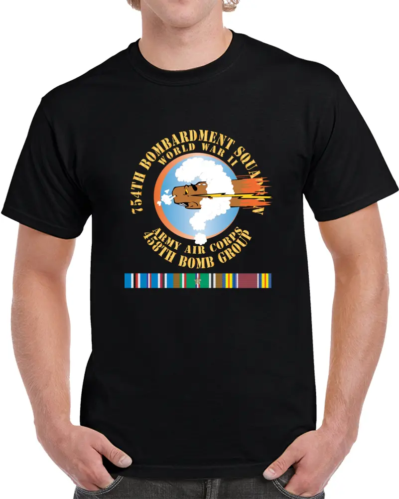 Aac - 754Th Bombardment Squadron - 458Th Bomb Group - Wwii W Eur Svc X 300 Classic T Shirt, Crewneck Sweatshirt, Hoodie, Long Sleeve 1