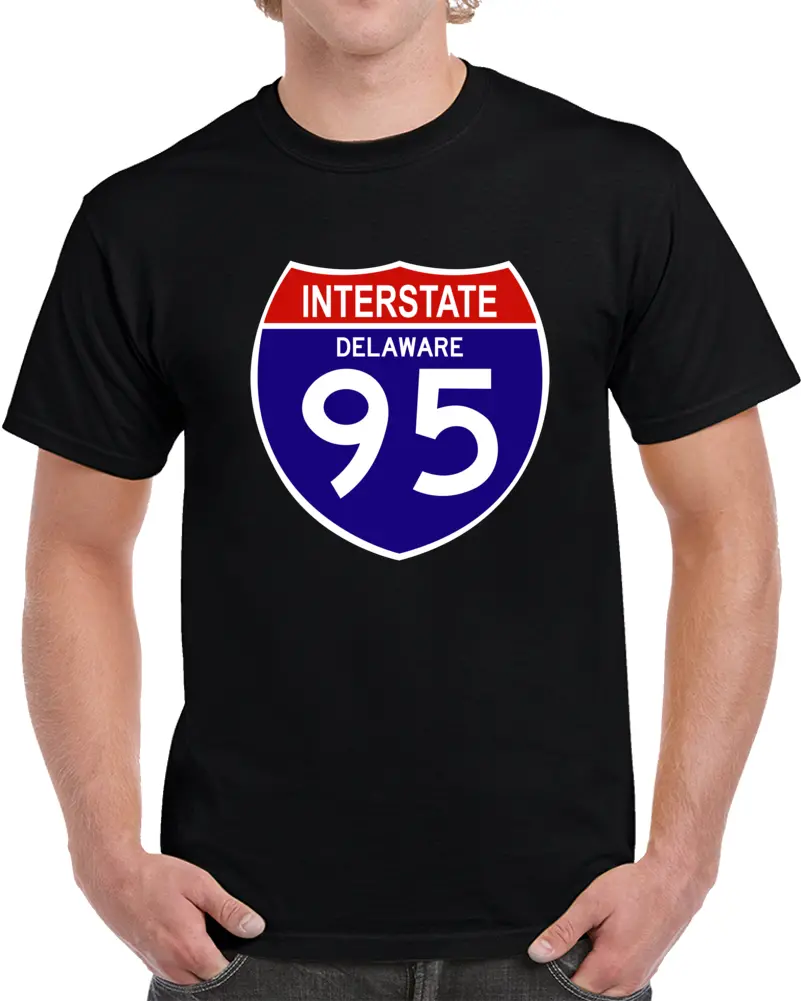 Govt - Interstate 95 - Delaware T Shirt 1