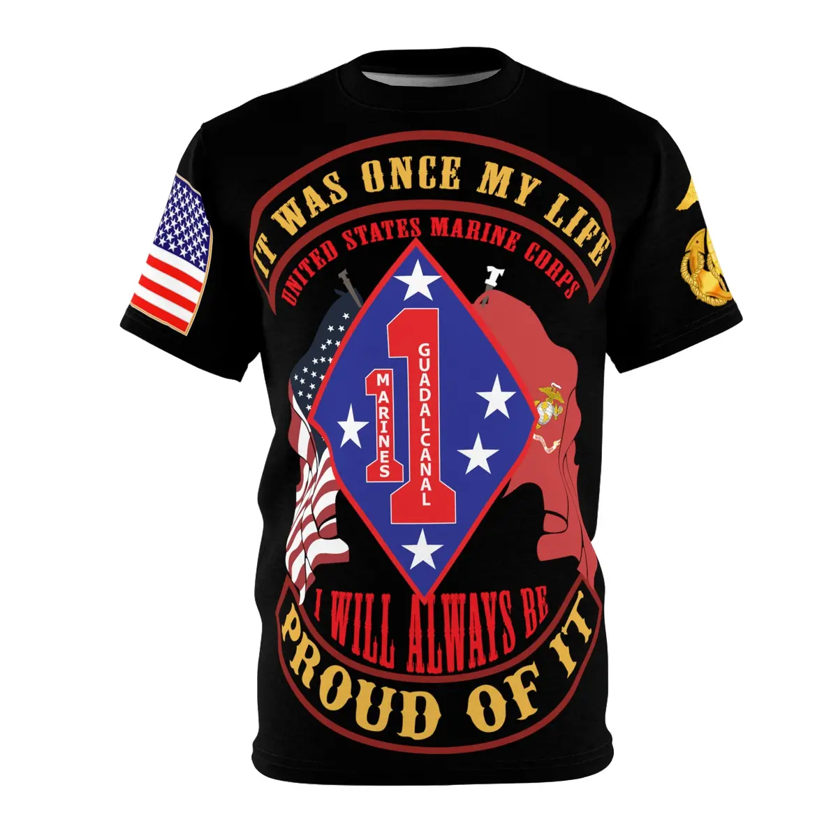 Aop - It Was Once My Life, 1St Marine Regiment  - I Will Always Be Proud Of It - Usmc 1