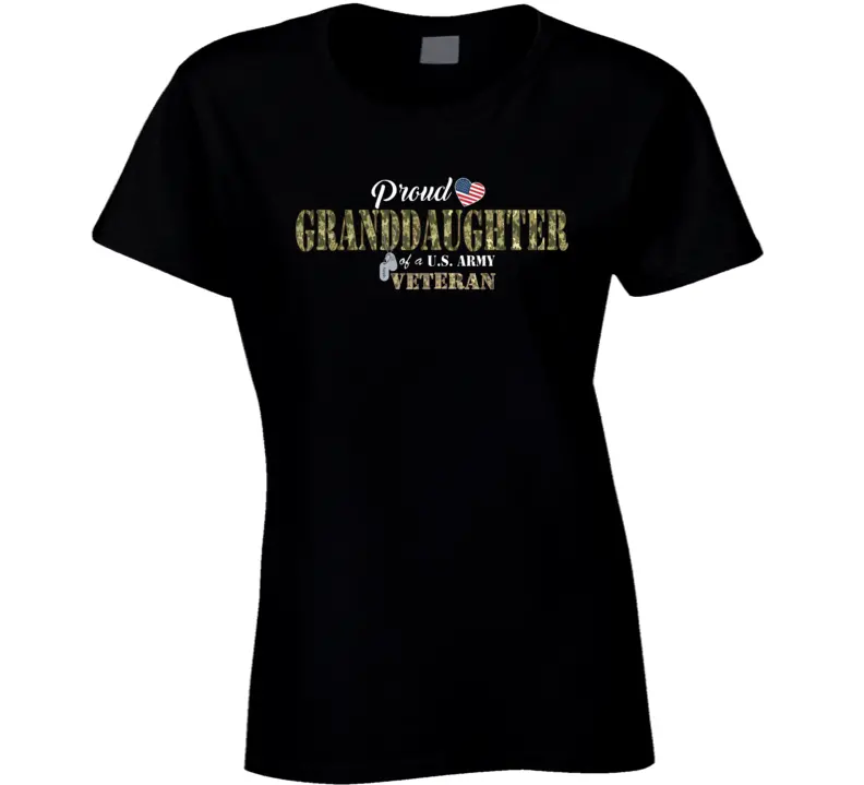 Proud Granddaughter 300 Ladies T-Shirt
