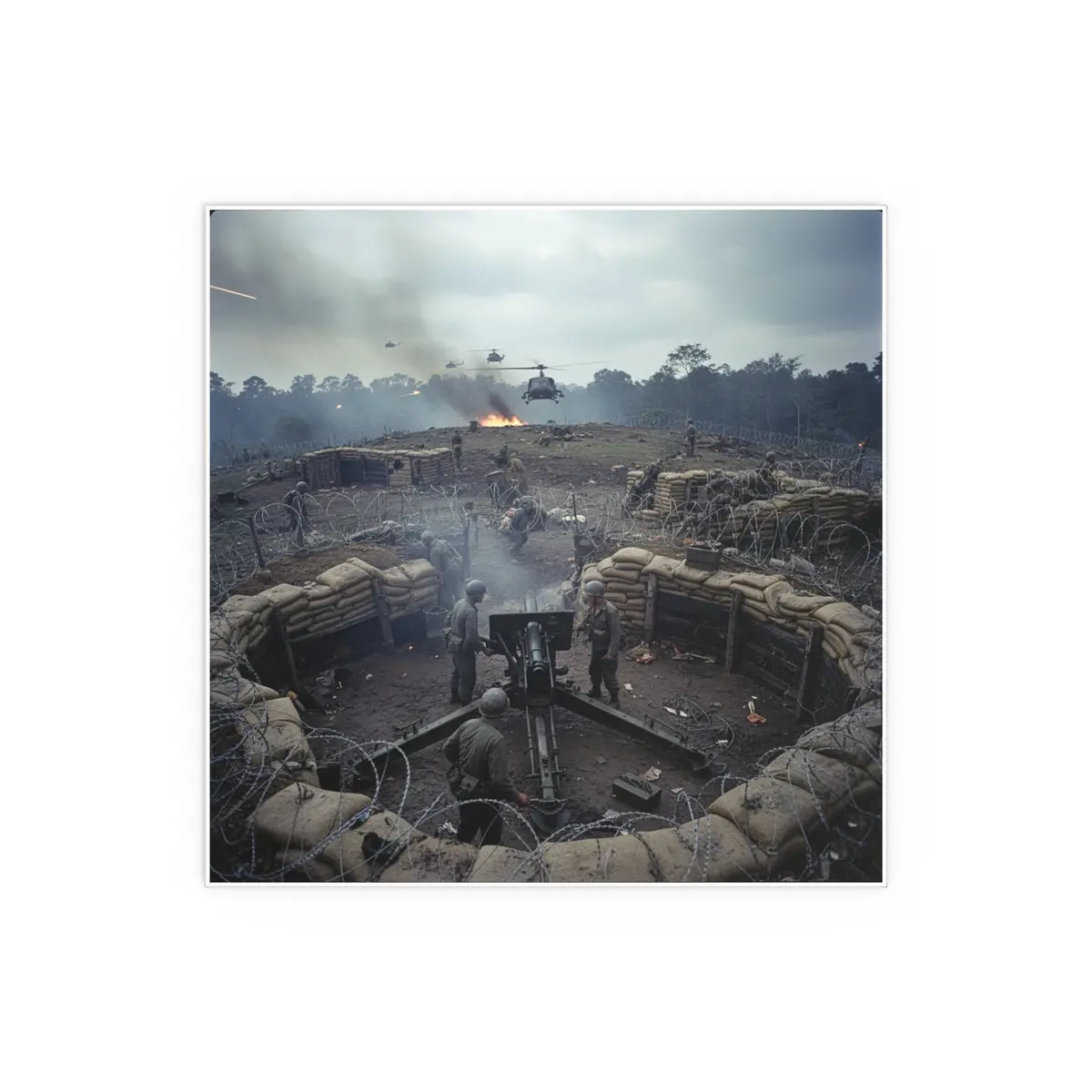 Indoor And Outdoor Silk Posters - Fsb Ripcord Siege - 1970 6