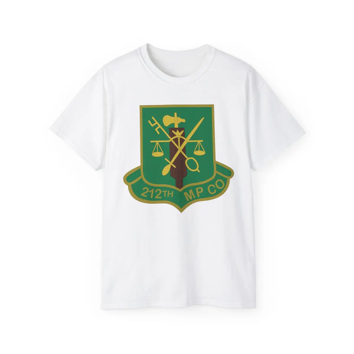 Unisex Ultra Cotton Tee - Army - 212Th Military Police Company - Dui Wo Txt X 300 9