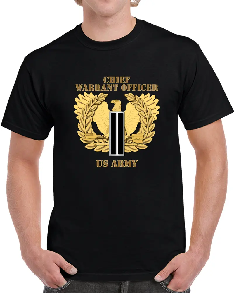 Emblem - Warrant Officer - Cw6 X 300 T Shirt 1