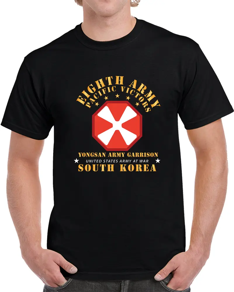 Eighth Army - Youngsan Korea X 300 T Shirt 1