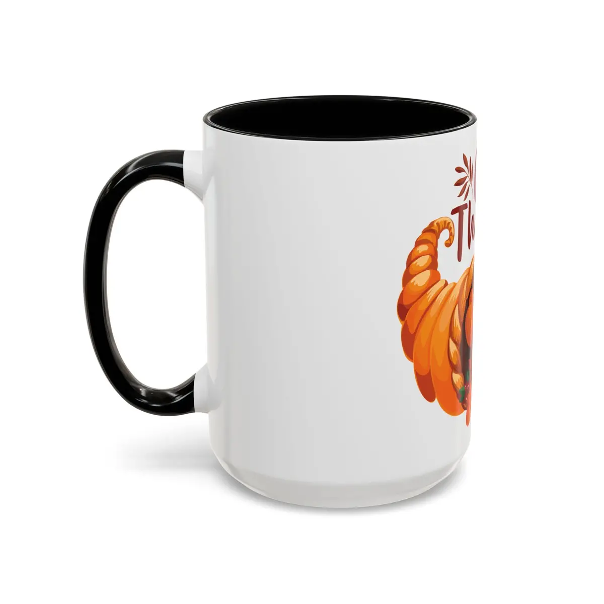 Accent Coffee Mug - Thanksgiving - Give Thanks 1