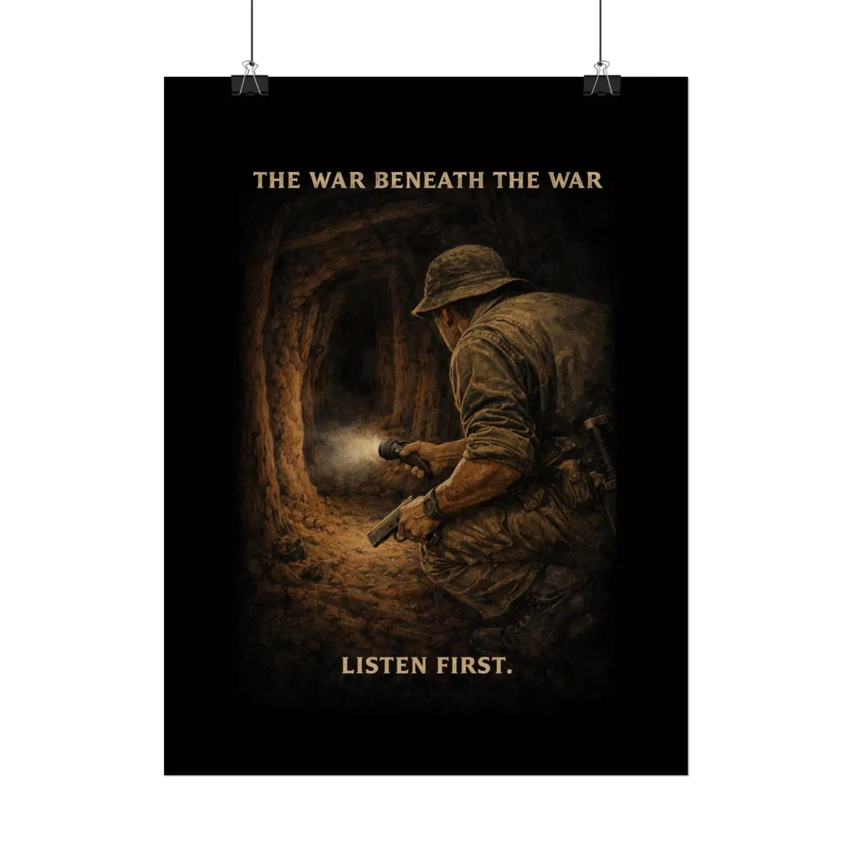 Posters - Into The Darkness Of Cu Chi - The War Beneath The War - Back 7