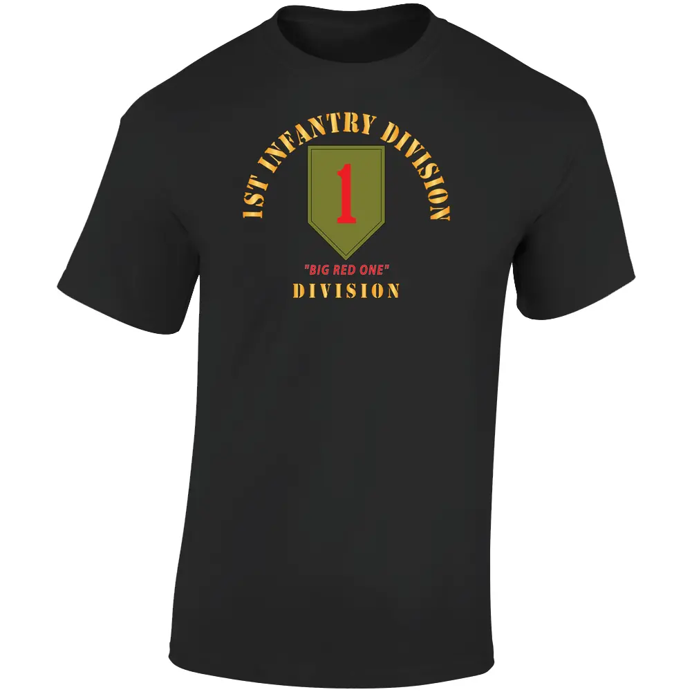 Ssi - 1St Infantry Division - Big Red One T Shirt 1