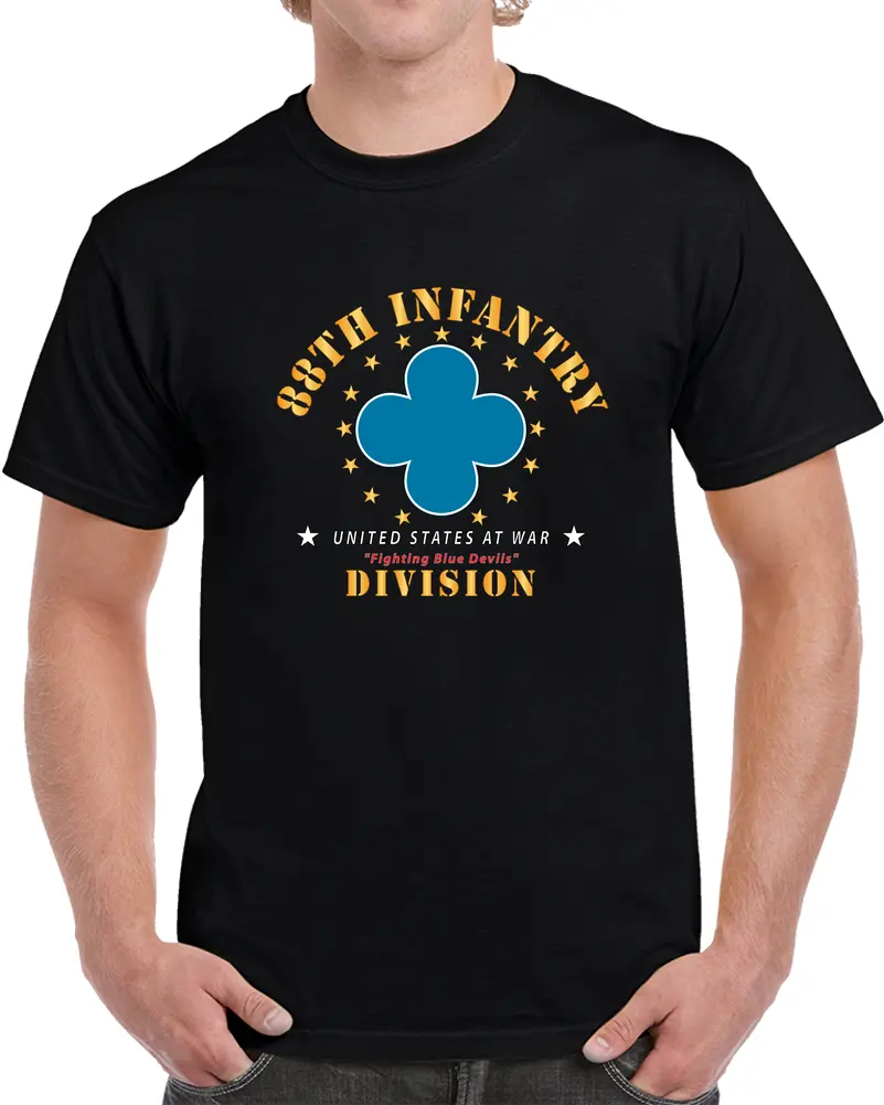 88Th Infantry Division - Fighting Blue Devils X 300 T Shirt 1