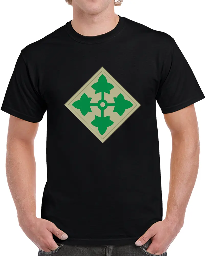 Ssi - 4Th Infantry Division Wo Txt X 300 T Shirt 1