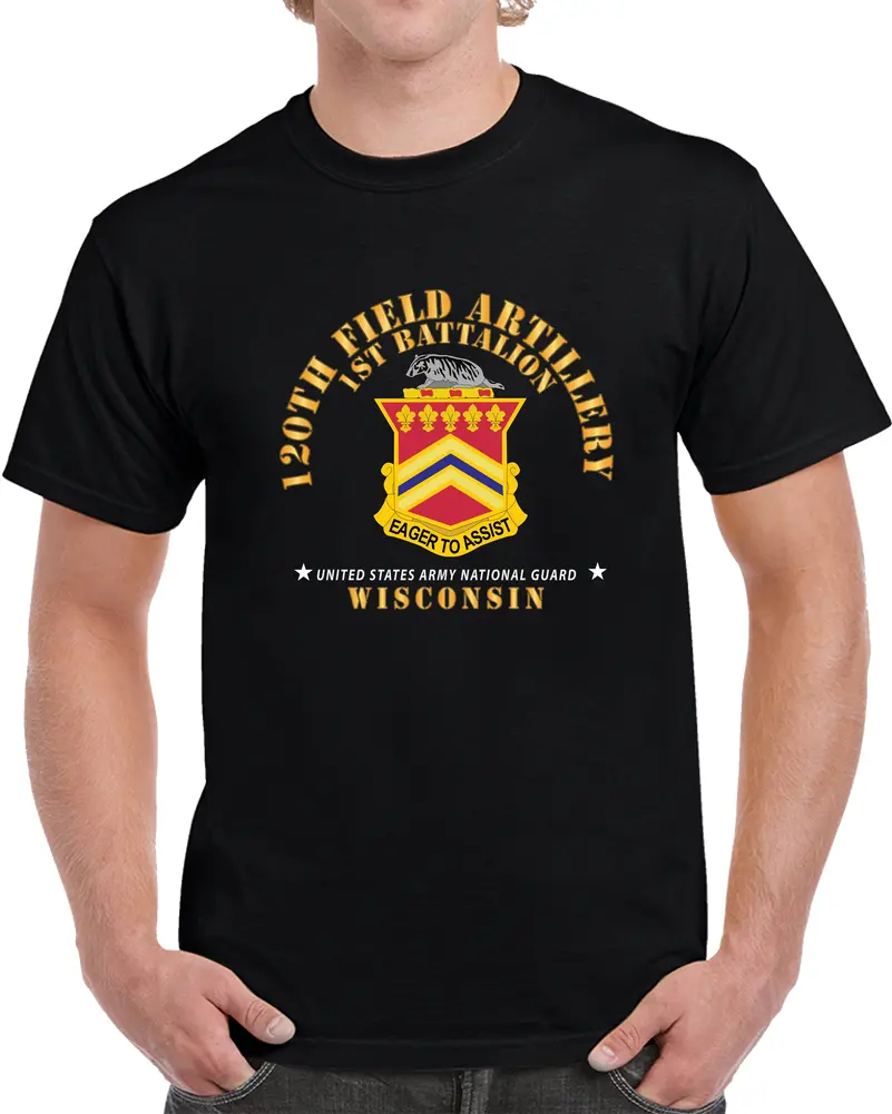 Wiarng  120Th Fa - Wisconsin X 300 T Shirt 1