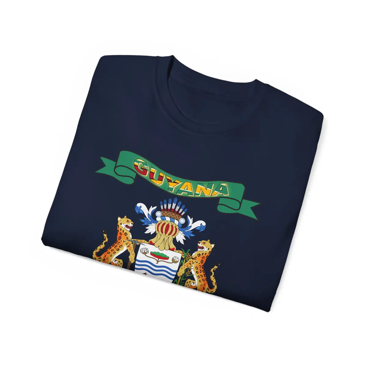 Unisex Ultra Cotton Tee - Coa - Coat Of Arms Of Guyana - Coat Of Arms X 300 16