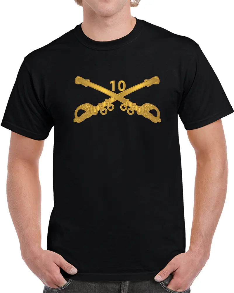 Army - 10Th Cavalry Branch Wo Txt X 300 T Shirt 1