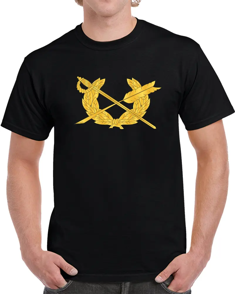 Army - Jag Branch Wo Text T Shirt 1