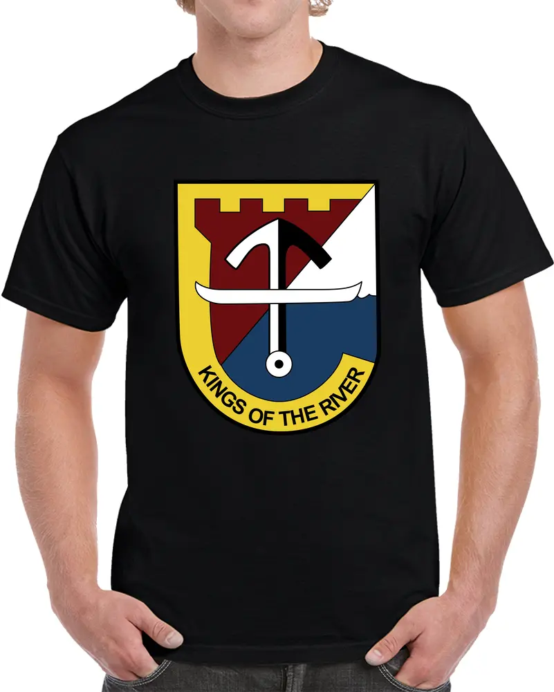 Army - 814Th Engineer Company- Dui Wo Txt X 300 T Shirt 1