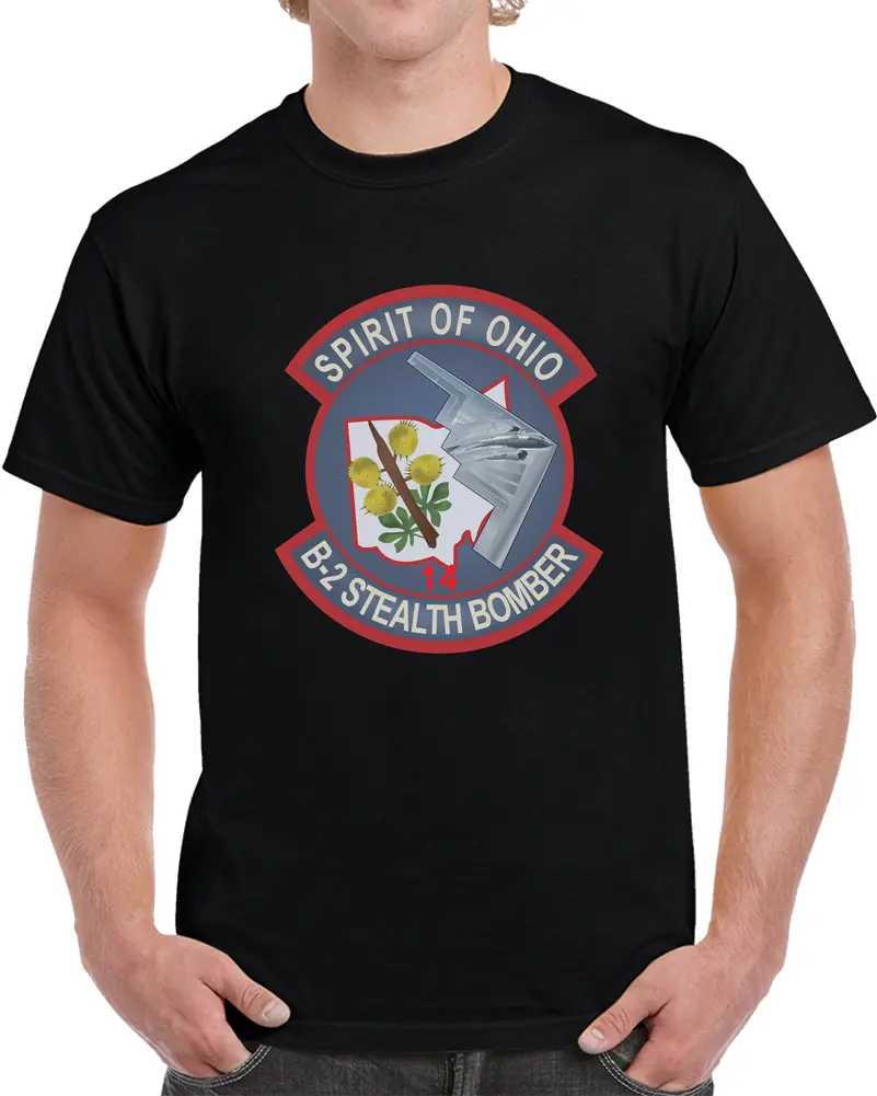 Usaf - B2 - Spirit Of Ohio - Stealth Bomber Wo Txt X 300 T Shirt 1