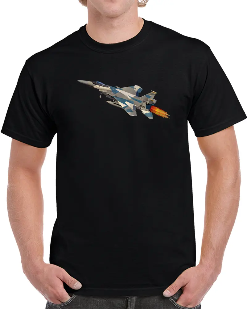 Usaf - F15 Eagle Wo Txt W Afterburners X 300 T Shirt 1