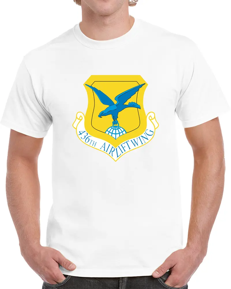 436Th Airlift Wing Wo Txt X 300 T Shirt 1
