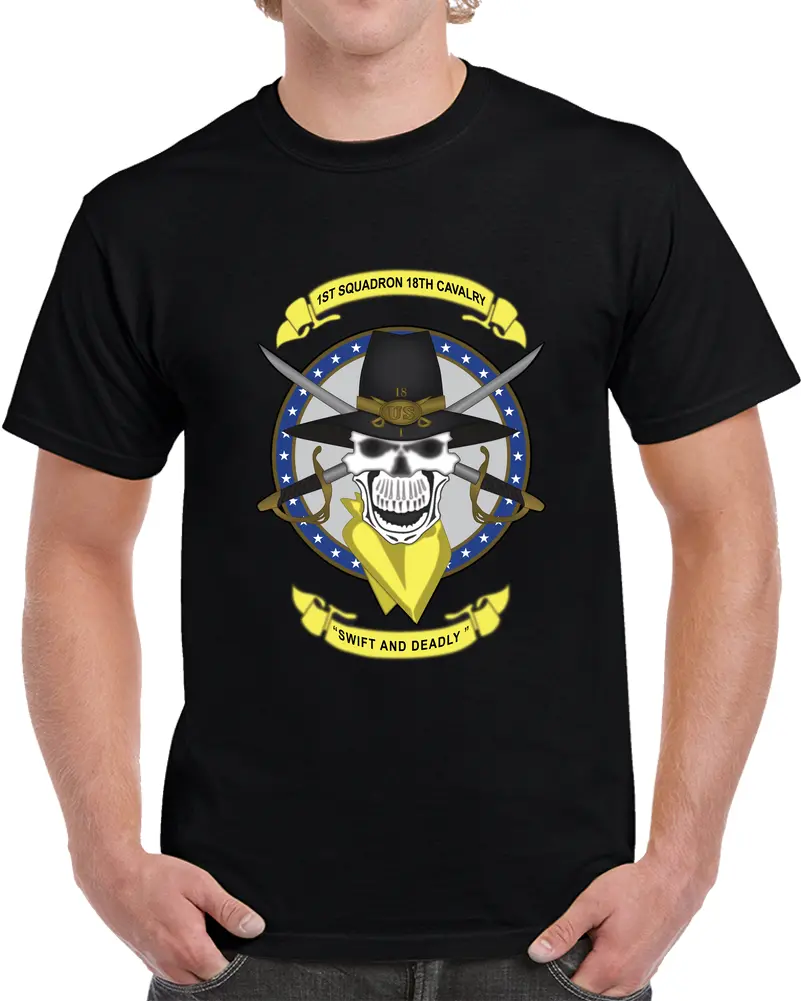 1St Squadron, 18Th Cavalry X 300 T Shirt 1