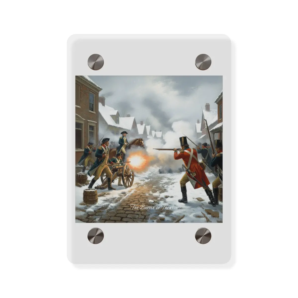 Acrylic Wall Art Panel - Battle Of Trenton 5