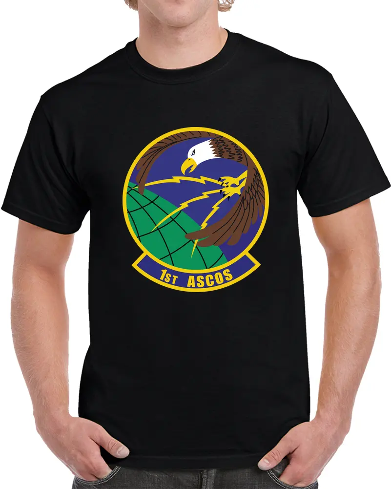 Usaf - 1St Air &Amp; Space Communications Operations Sq Wo Txt X 300 T Shirt 1