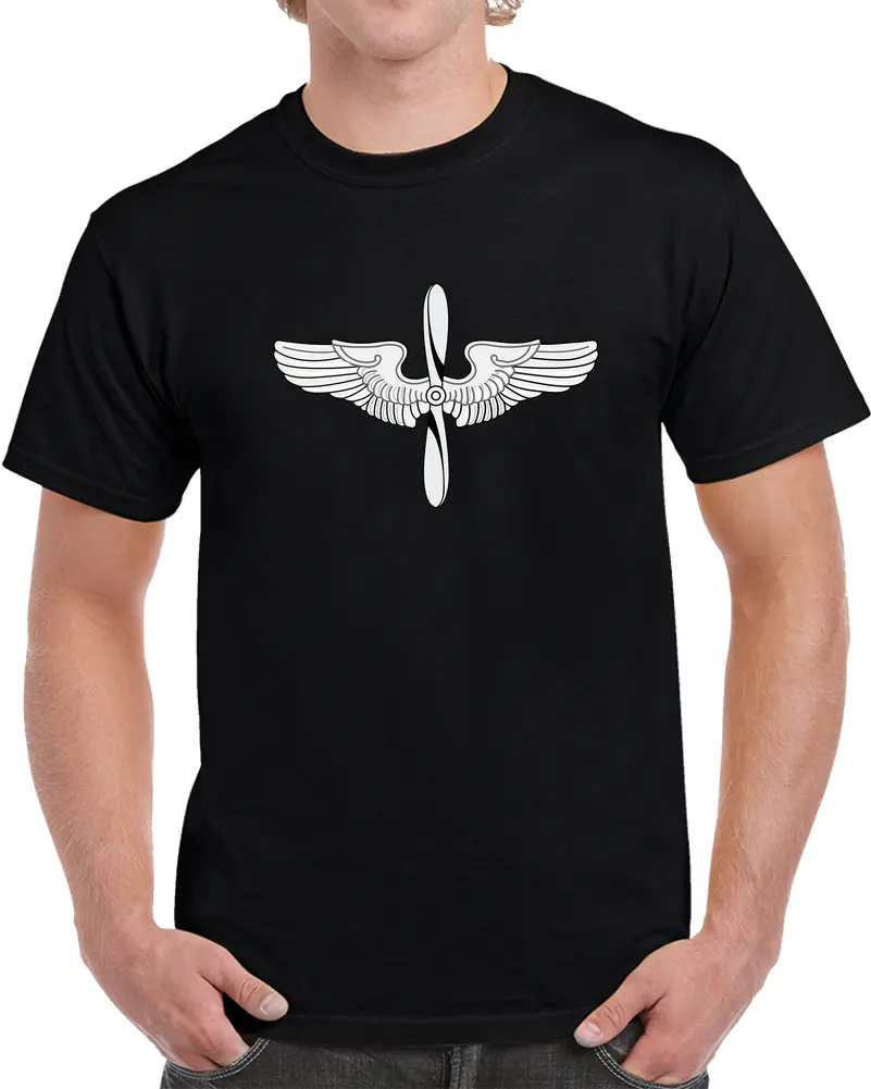 Aac - Army Air Corps Branch Insignia T Shirt - Classic 1