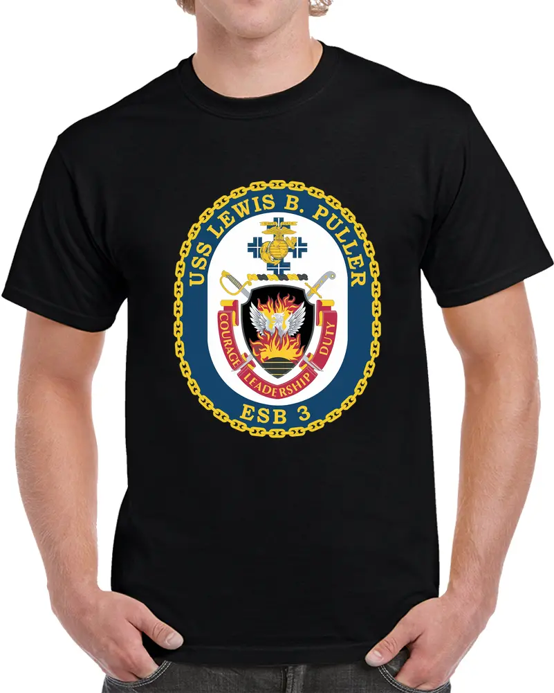 Navy - Uss Lewis B. Puller (Esb-3) Wo Txt X 300 T Shirt 1
