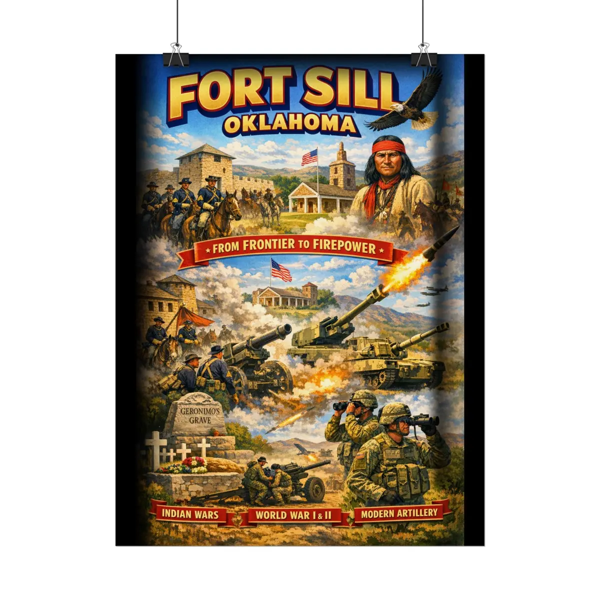Posters - Fort Sill, Oklahoma - Poster 7