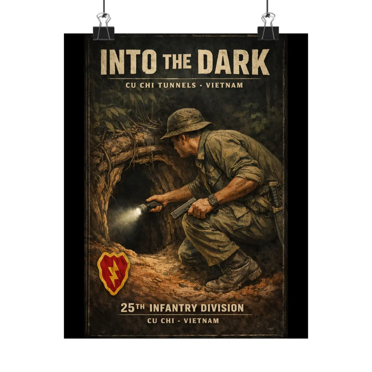 Matte Poster - Into The Darkness Of Cu Chi - Poster 1